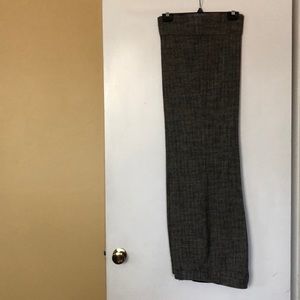 Anthropologie silk lined tweed pants